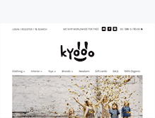 Tablet Screenshot of kyddo.com